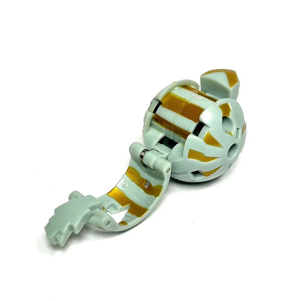 Bakugan Battle Brawlers B2 Haos Rattleoid 610G Snake Gray Spin Master Vintage